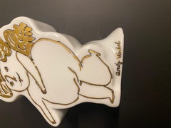 Candelabro Ángel de porcelana Rosenthal (after) Andy Warhol, circa 1980