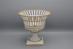 Porcelaine de Paris - Ajour Centerpiece Coupe
