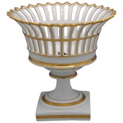 Porcelaine de Paris - Ajour Centerpiece Coupe
