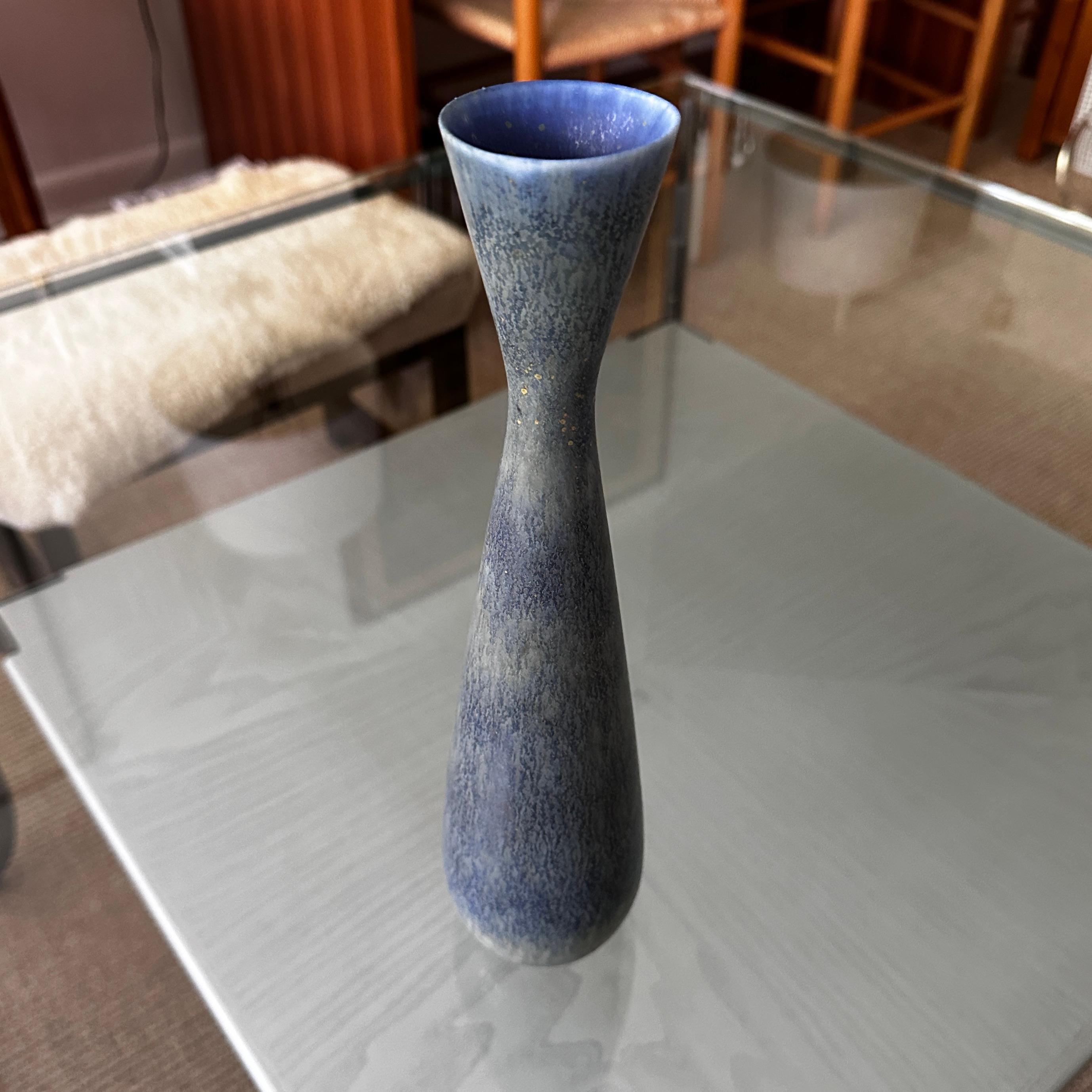 Hand-Crafted Porceline Vase Designed by Carl-Mary Stålhane For Rörstrand For Sale