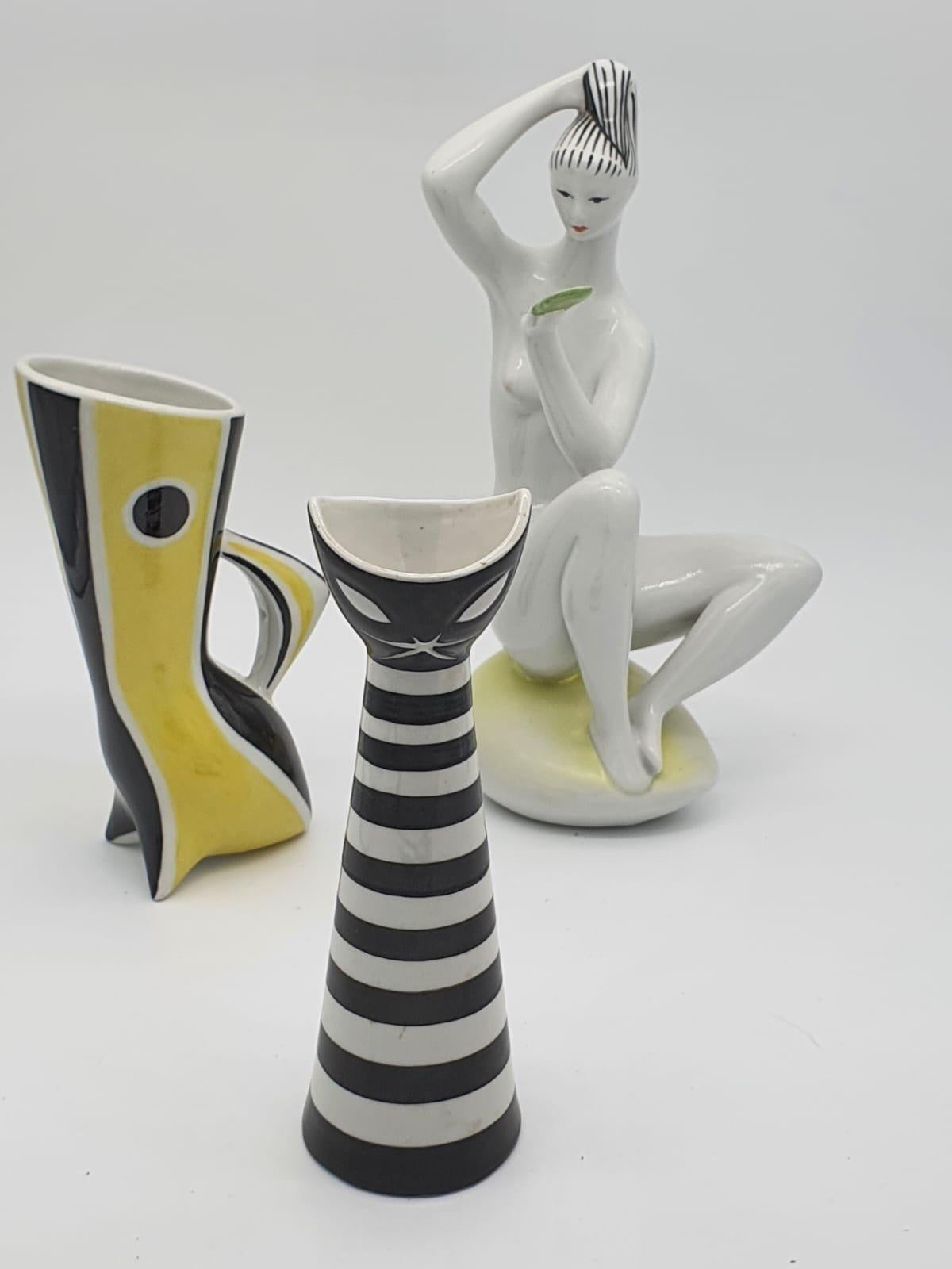 Porcelana Art Déco - János Török - Zsolnay - Tríptico  - en venta 13