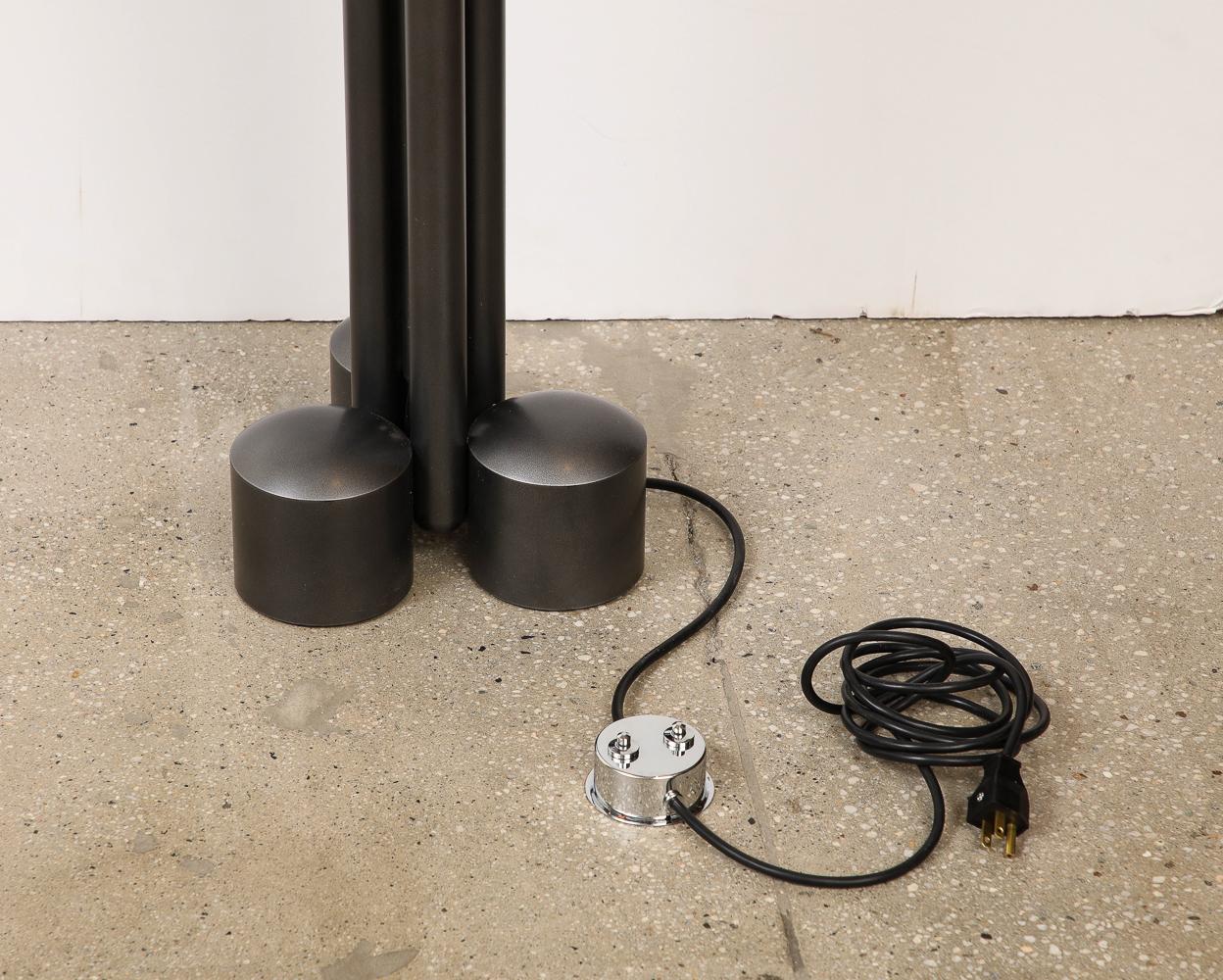 Italian Porcino Floor Lamp Model LTE 13 by Luigi Caccia Dominioni For Sale