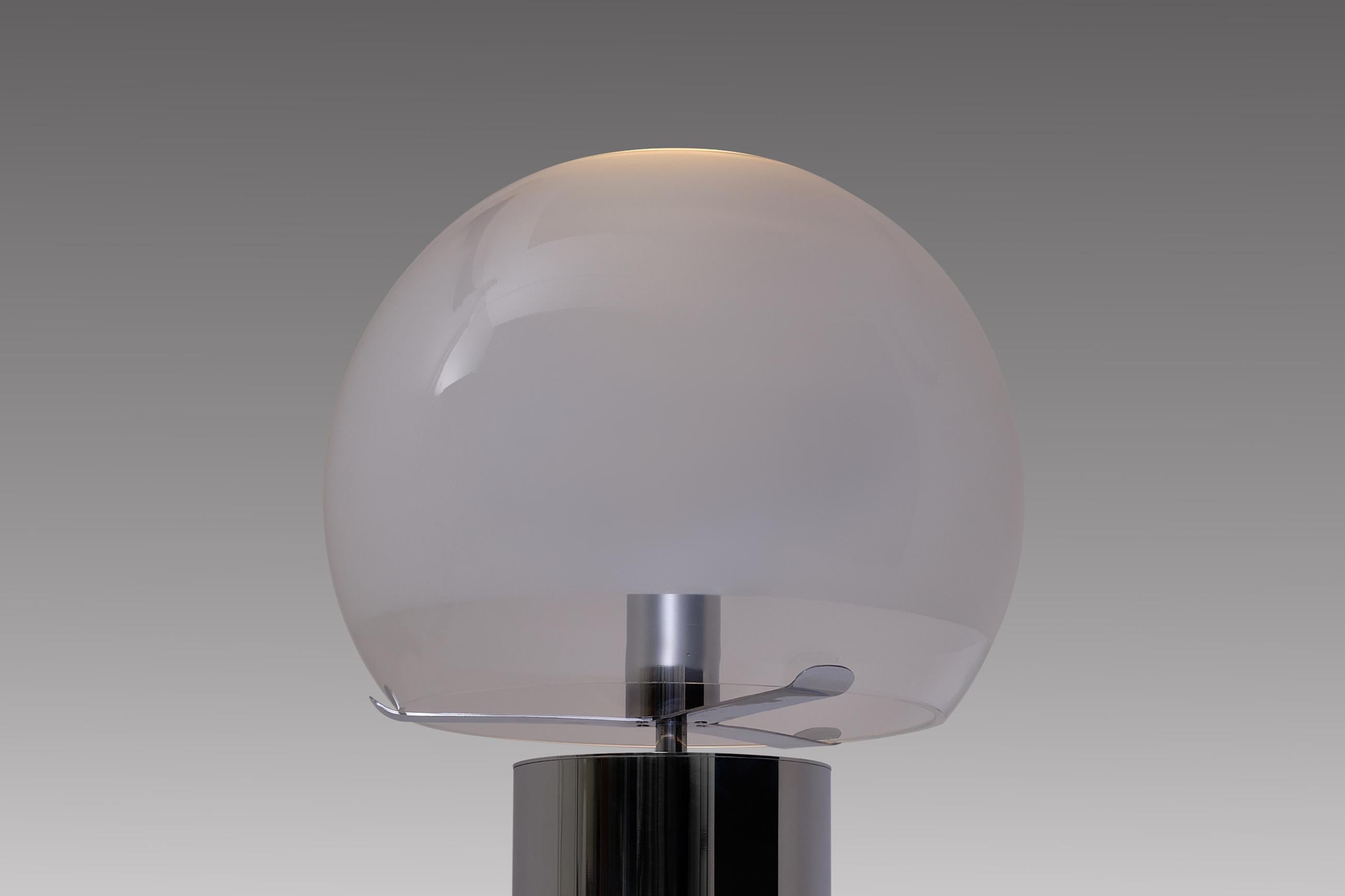 ‘Porcino’ Table Lamp by Luigi Caccia Dominioni for Azucena In Good Condition In Rotterdam, NL
