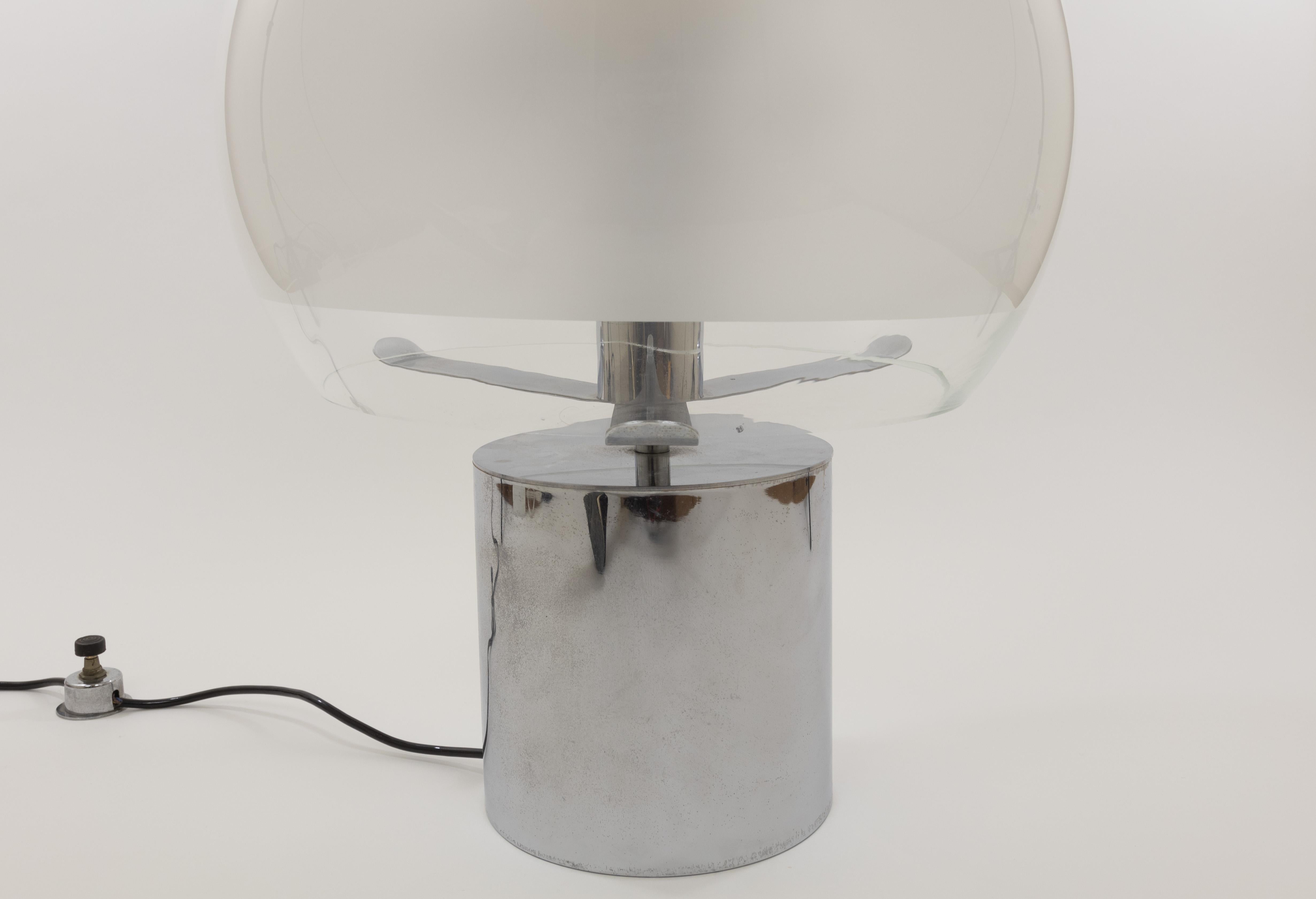 Lampada da tavolo o da terra Porcino di Luigi Caccia Dominioni per Azucena, anni '60 In condizioni buone in vendita a Rotterdam, NL