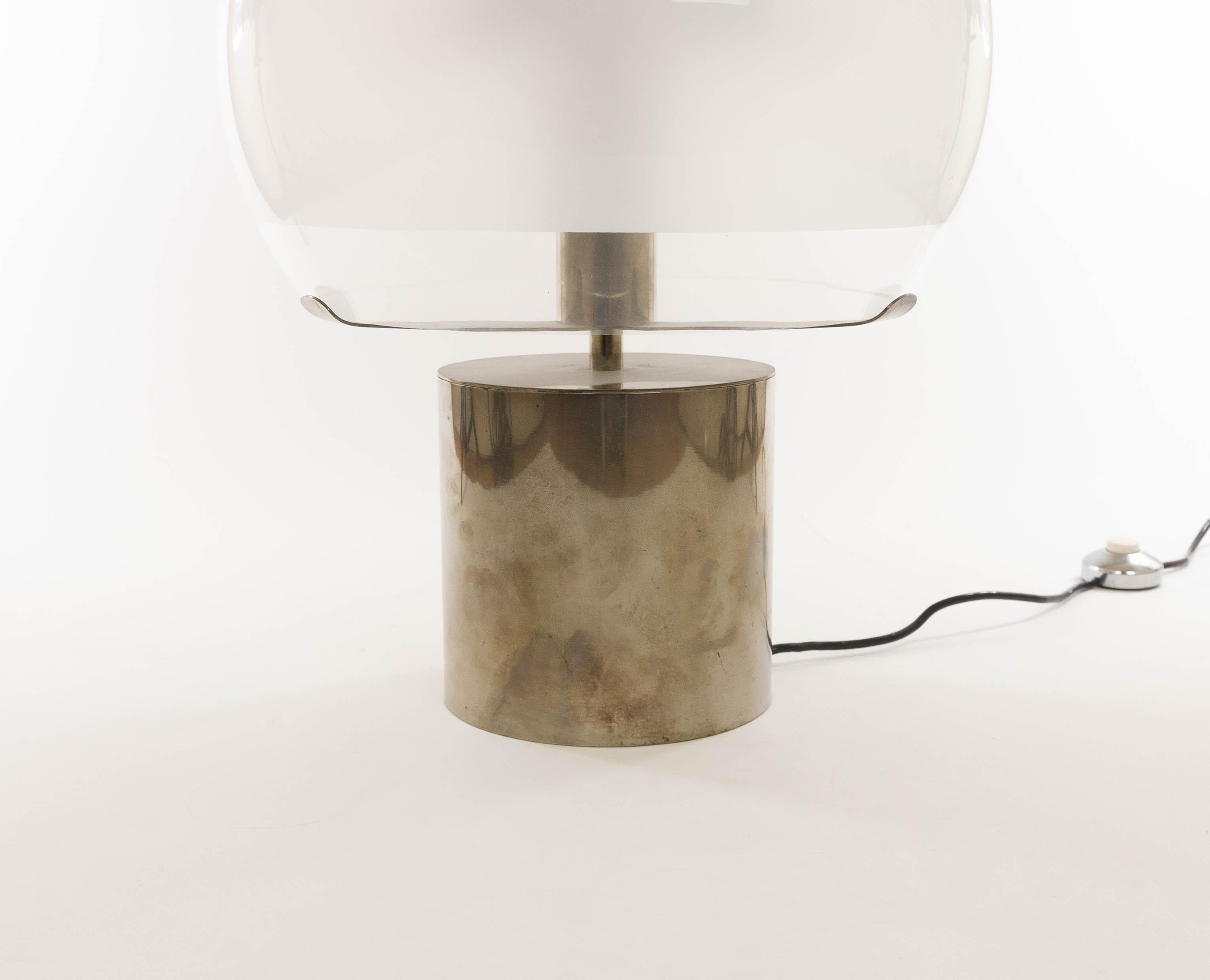 Porcino table or floor lamp by Luigi Caccia Dominioni for Azucena, 1960s In Good Condition For Sale In Rotterdam, NL