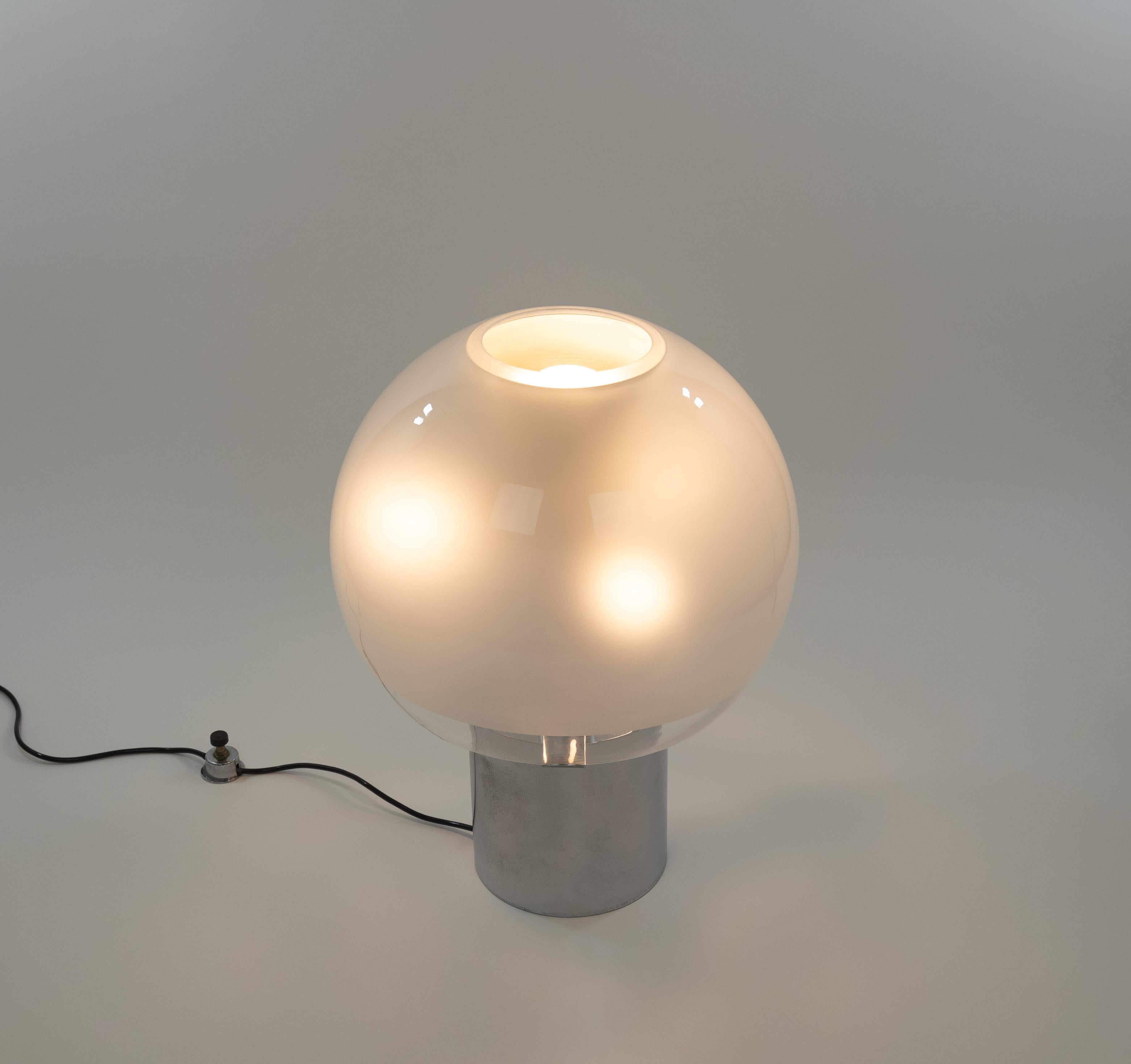 Lampada da tavolo o da terra Porcino di Luigi Caccia Dominioni per Azucena, anni '60 in vendita 1