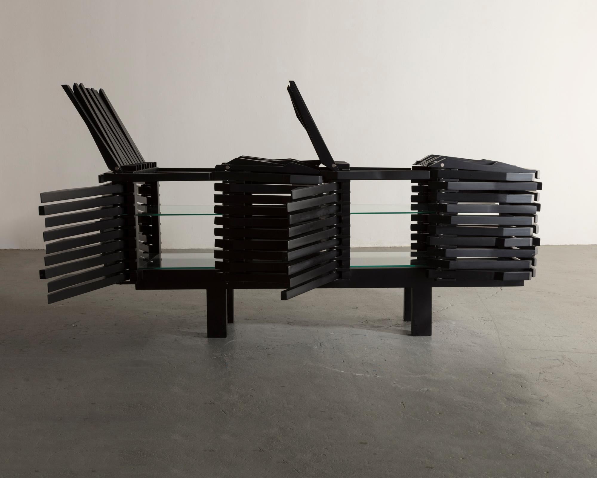 Lacquered Porcupine Cabinet by Sebastian Errazuriz