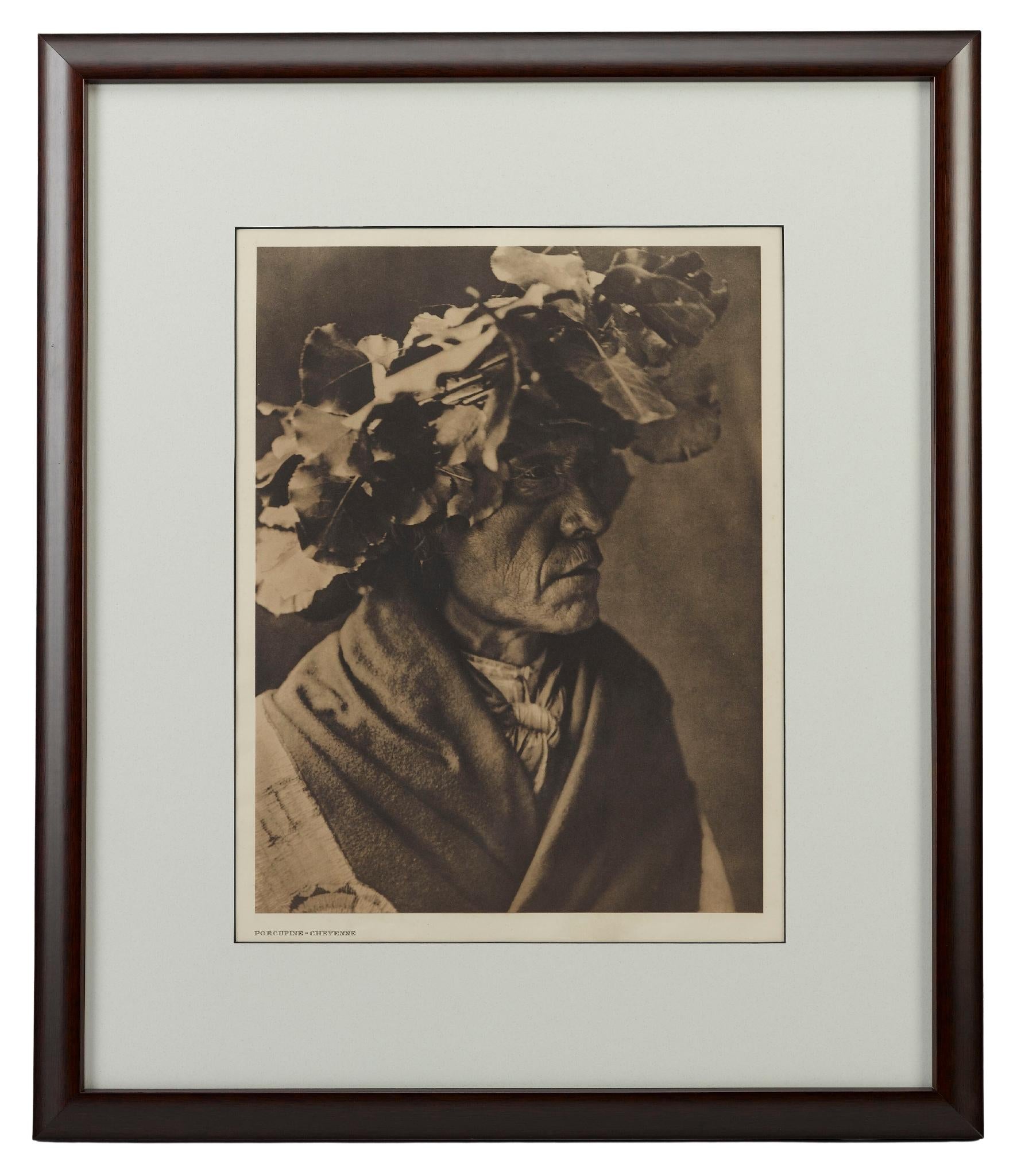 Américain Porcupine - Cheyenne d'Edward S. Curtis, 1911 en vente