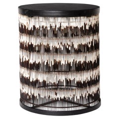 Mesa auxiliar cilíndrica Porcupine Quill