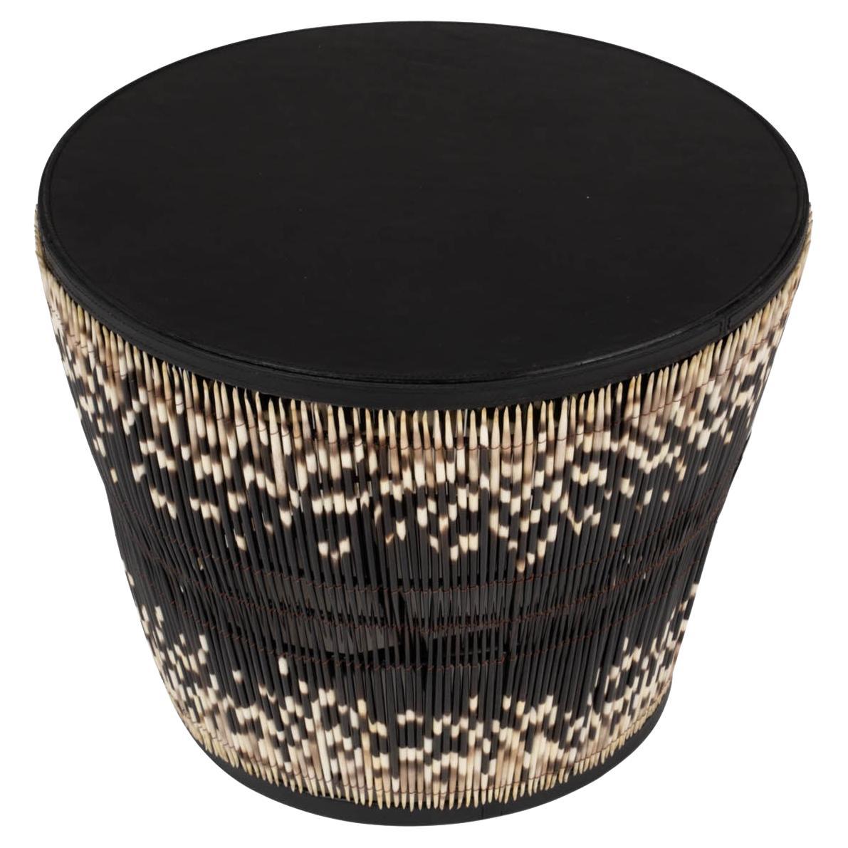 Table d'appoint en Quill de Porcupine en vente