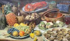 A Delicious Meal, Oswald Poreau, Schaarbeek 1877 – 1955 Waterloo