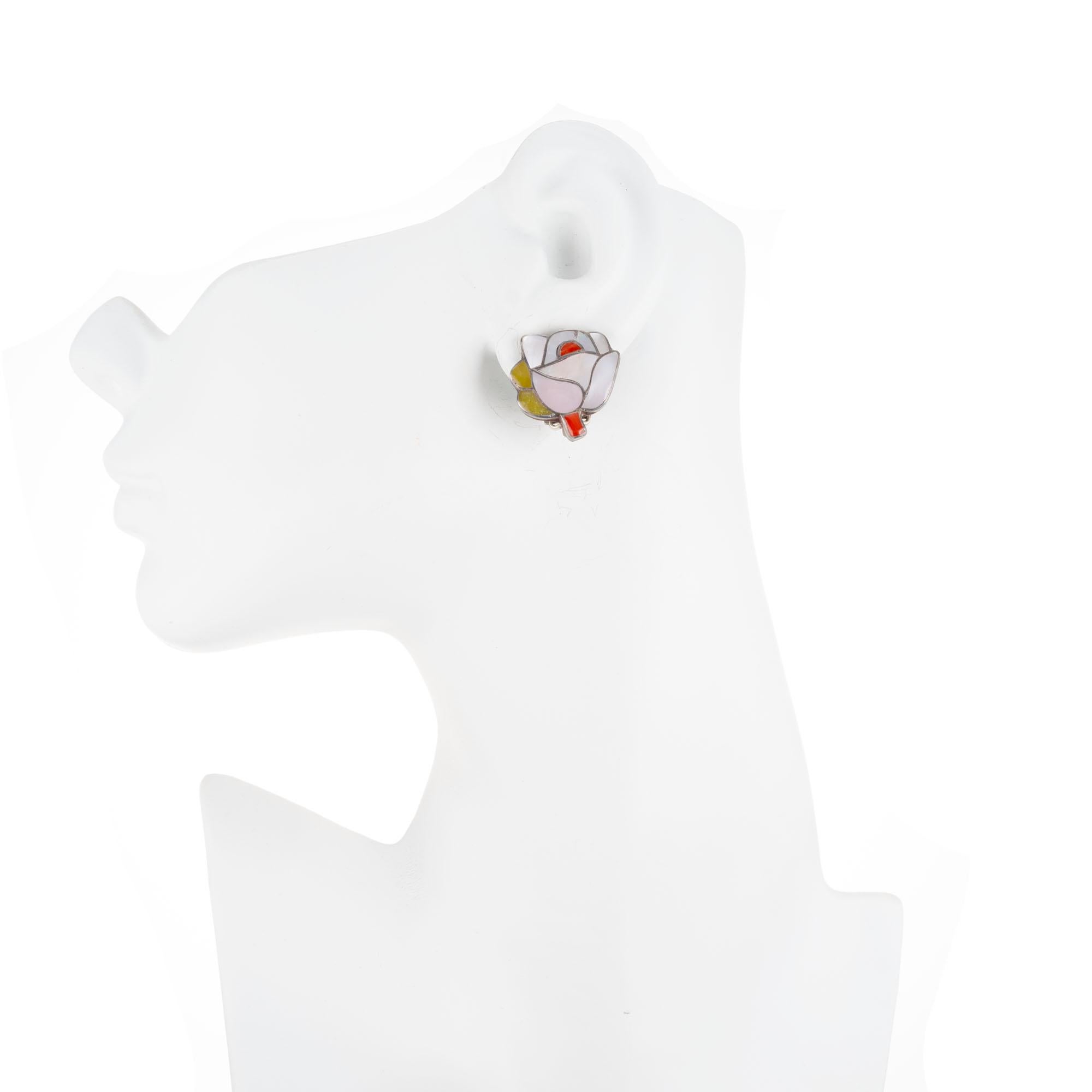 Porfilio Sheyka Zuni Squash Blossom Necklace Earrings For Sale 2