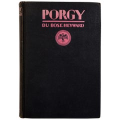 Porgy par Du Bose Heyward:: première édition