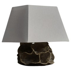 Porifera Ceramic Table Lamp, Moss