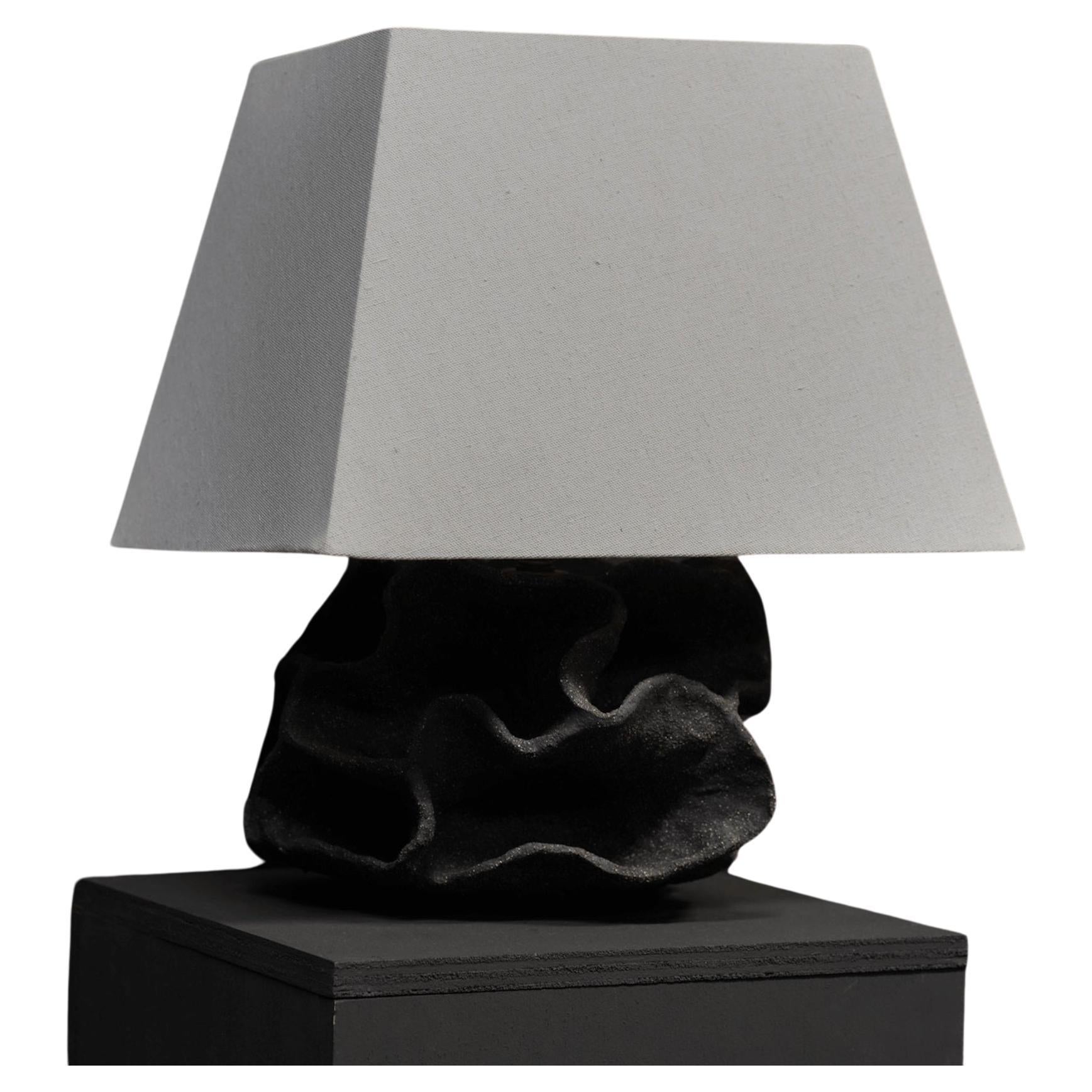 Porifera Ceramic Table Lamp, Raw