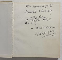 Porquoi des Architectes (Inscribed by Andre Bruyere to Thierry Despont)