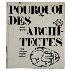 ¿Por qué arquitectos? (Dedicado por André Bruyère a Thierry Despont)