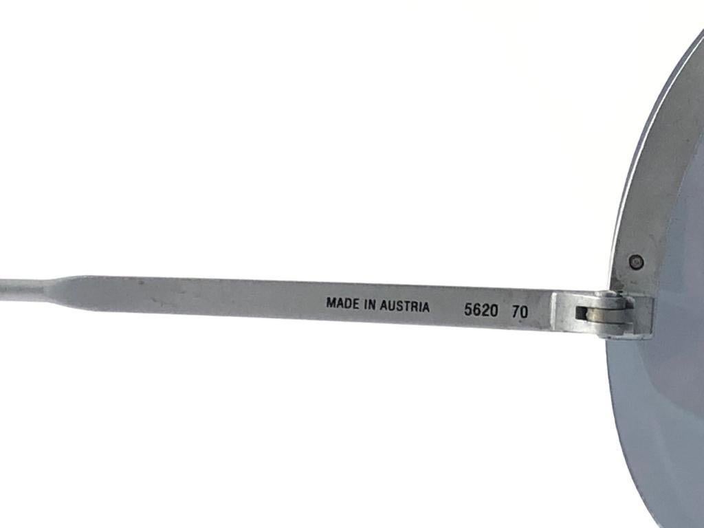 Porsche Design 5620 70 Vintage Shield Yoko Ono Sunglasses, 1980s For Sale 5