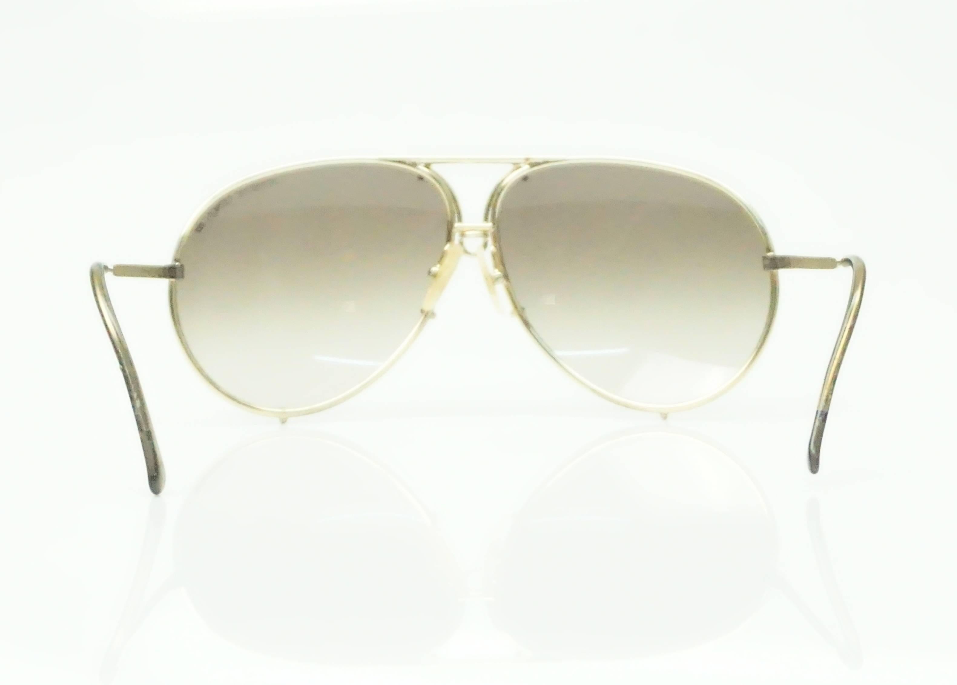 porsche sunglasses aviator