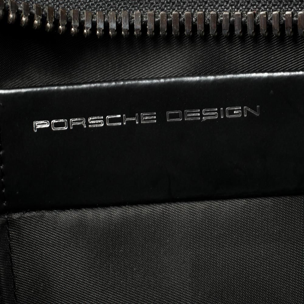 Porsche Design Black Leather Business Briefcase Bag 5