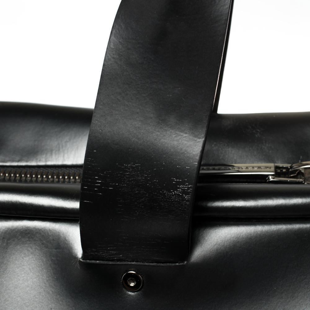 Porsche Design Black Leather Business Briefcase Bag 8