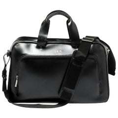 Porsche Design Schwarz Leder Business Aktentasche Tasche