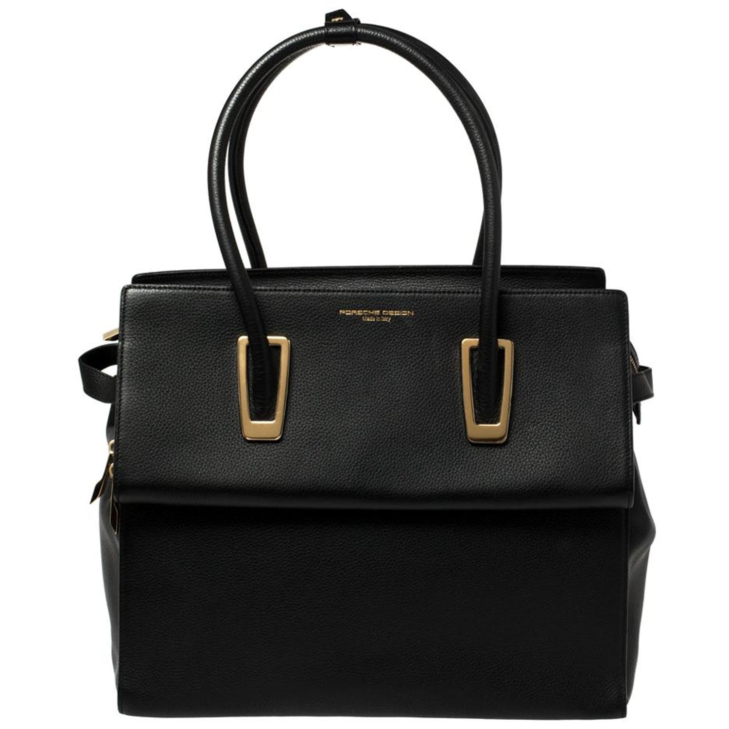 Coach Black Leather Brooklyn Carryall 28 Tote at 1stDibs
