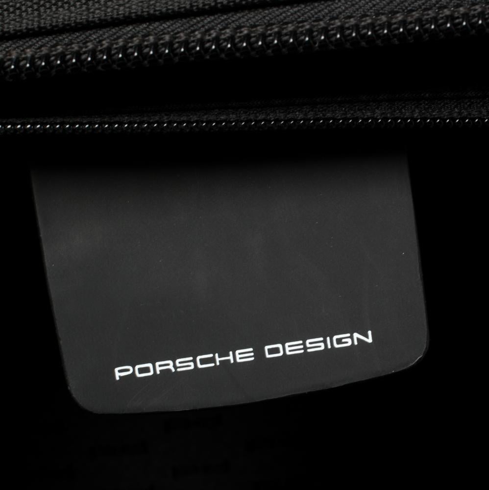 Porsche Design Black Nylon P'2000 Trolley Luggage 1