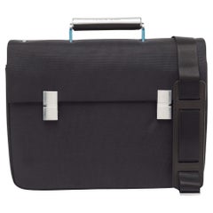 Porsche Design Black Nylon Roadster 3.0 Briefcase