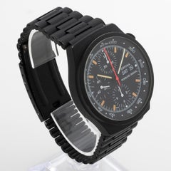 Porsche Design by Orfina, Mark 1, Valjoux 7750 auto, PVD Black Coating, c 1976.