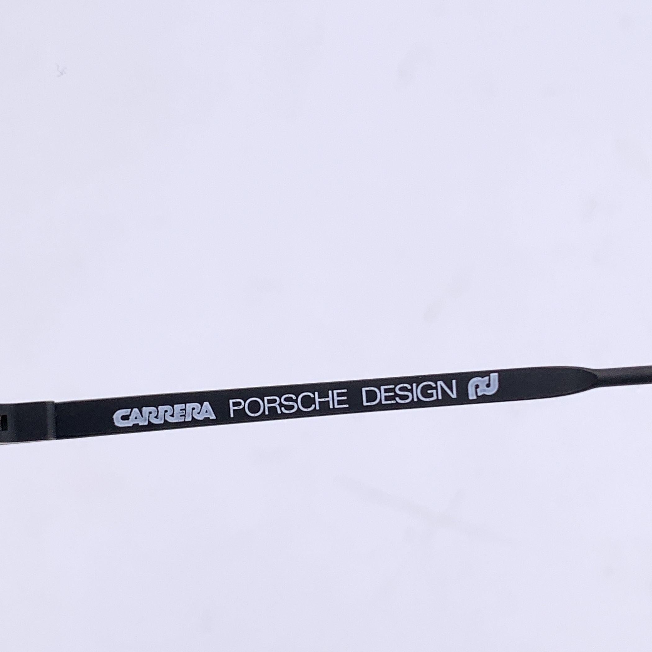 Porsche Design Carrera Black Matte 5623 Aviator Sunglasses für Damen oder Herren im Angebot