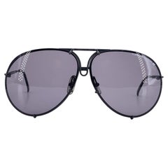 Porsche Design Carrera Black Matte 5623 Aviator Sunglasses