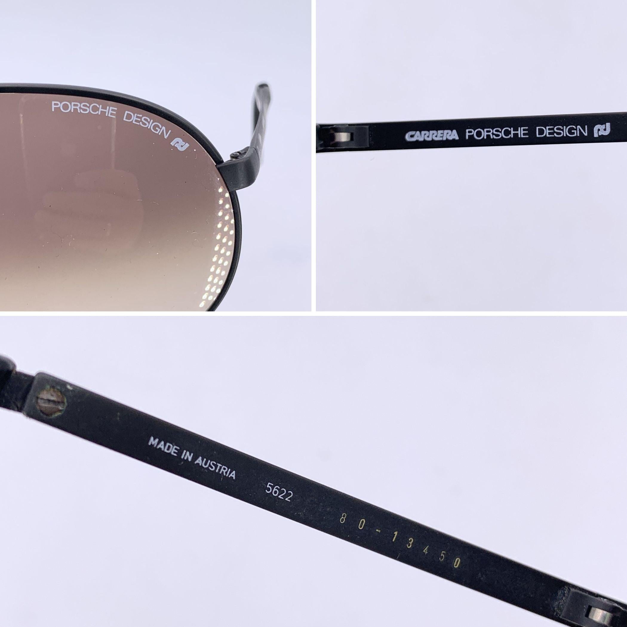 Porsche Design Carrera Vintage Metall faltbar 5622 Piloten-Sonnenbrille für Damen oder Herren im Angebot