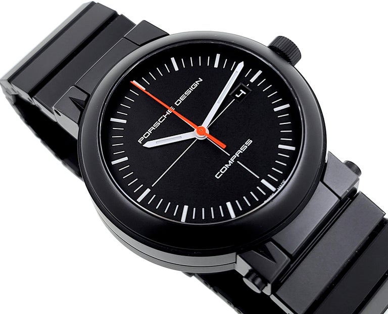 Porsche Design FULL SET Compass Watch P6520 Titanium IWC IW 3510 ...