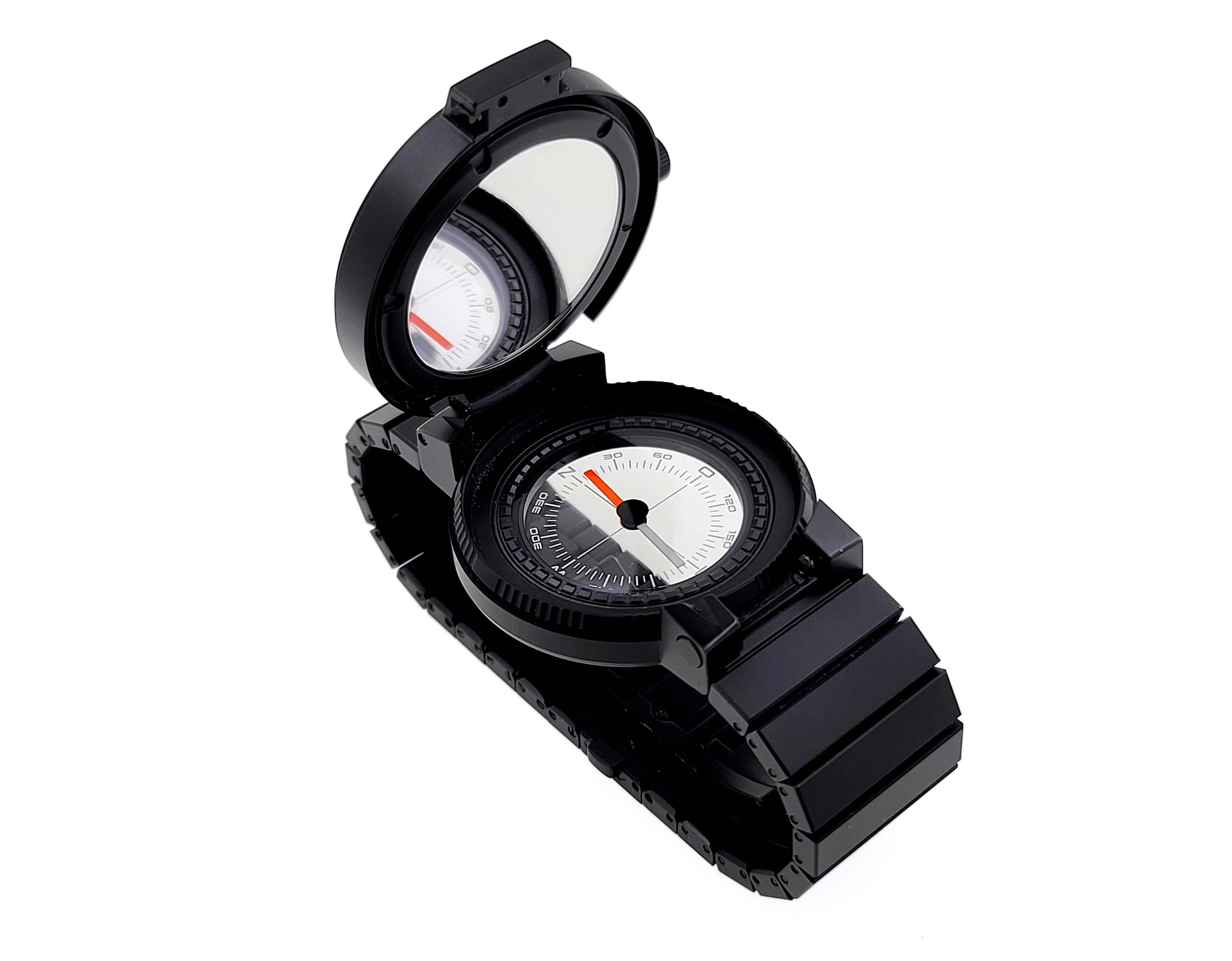 Men's Porsche Design Full Set Compass Watch P6520 Titanium IWC IW 3510 Heritage For Sale