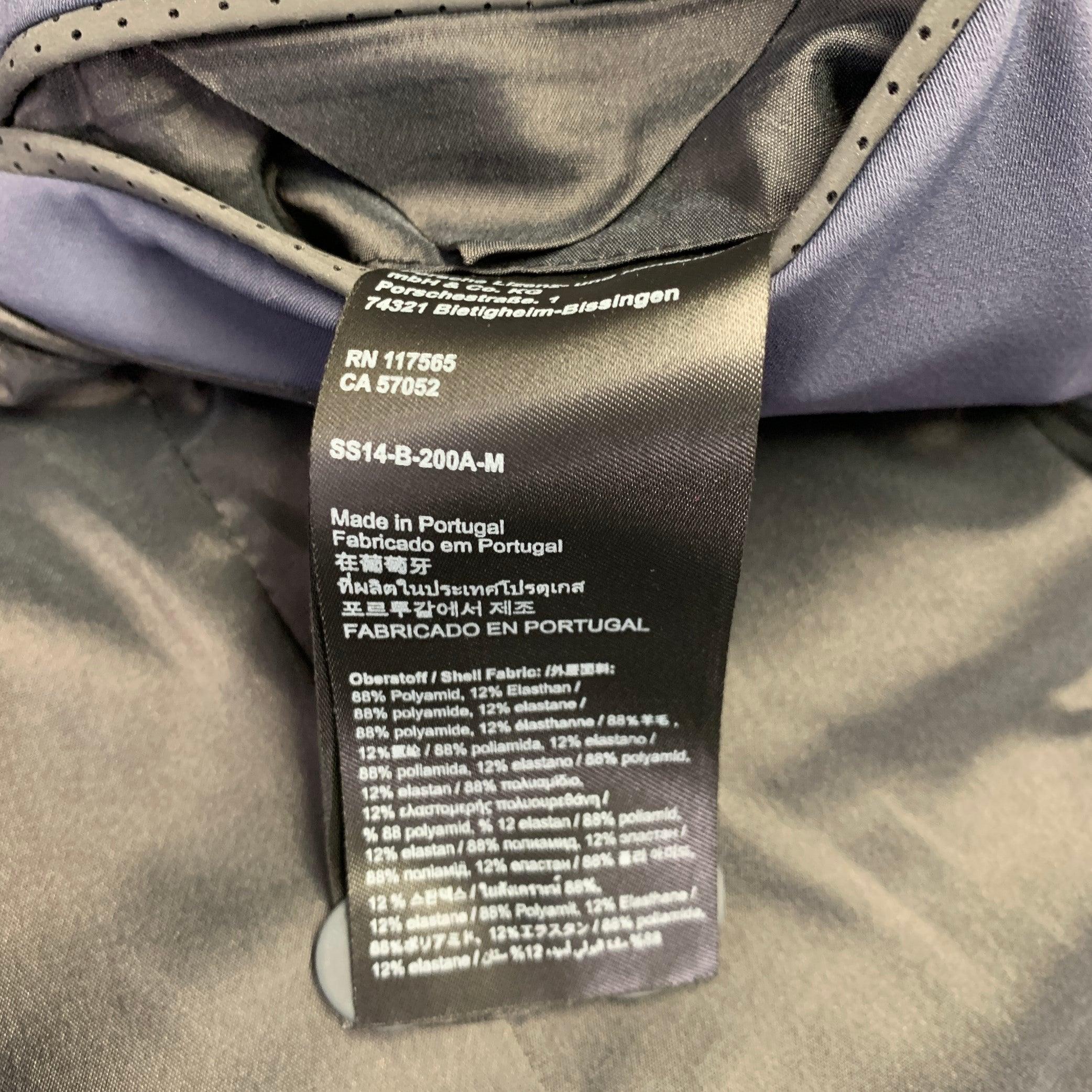 PORSCHE DESIGN Size 38 Navy Polyamide Blend Sport Coat For Sale 2