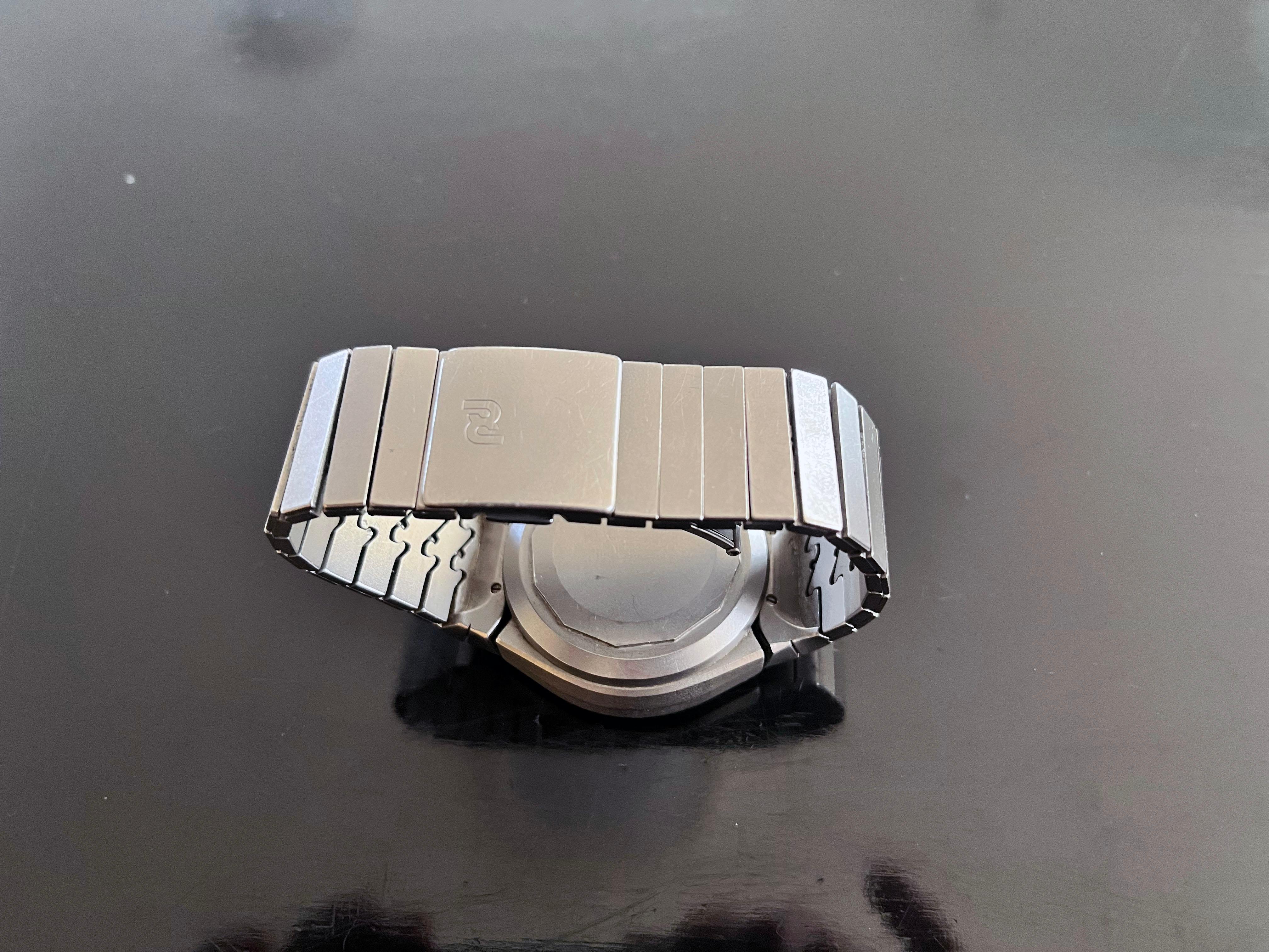 Porsche Design Titan Chronograph by IWC ref. 3700 series In Good Condition For Sale In Mérida, YU
