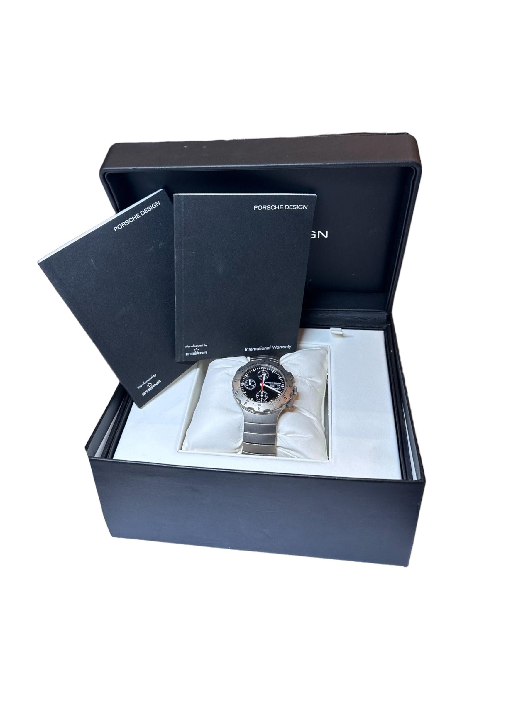 Porsche Design Titanium Chronograph Mechanical Automatic Unworn Diver 120M For Sale 7