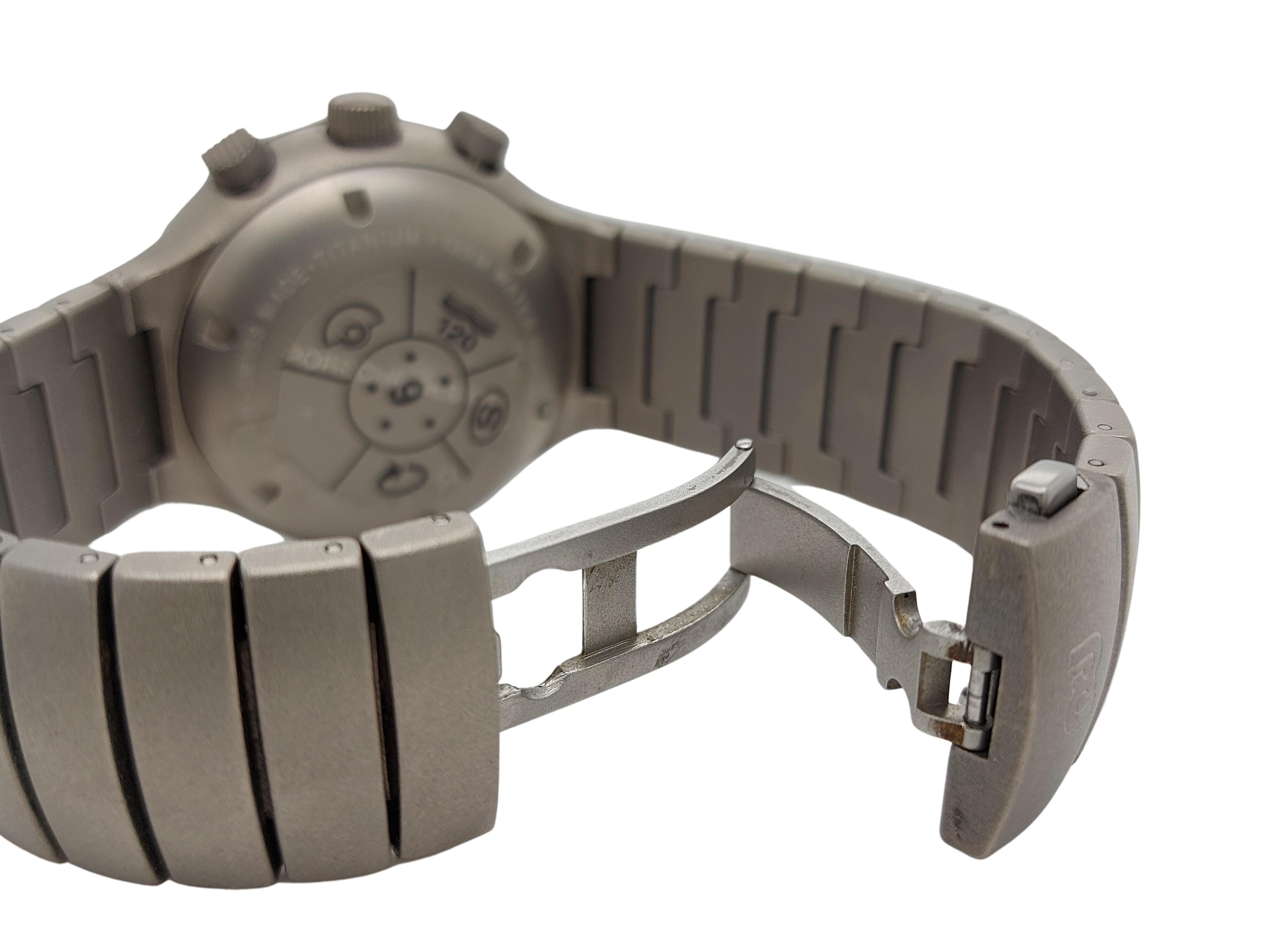 Porsche Design Titanium Chronograph Mechanical Automatic Unworn Diver 120M im Angebot 3
