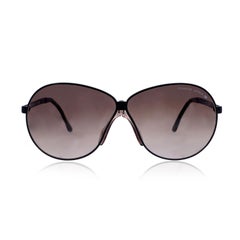 Porsche Design Vintage Black Metal Foldable 5626 Sunglasses 63/18 120mm