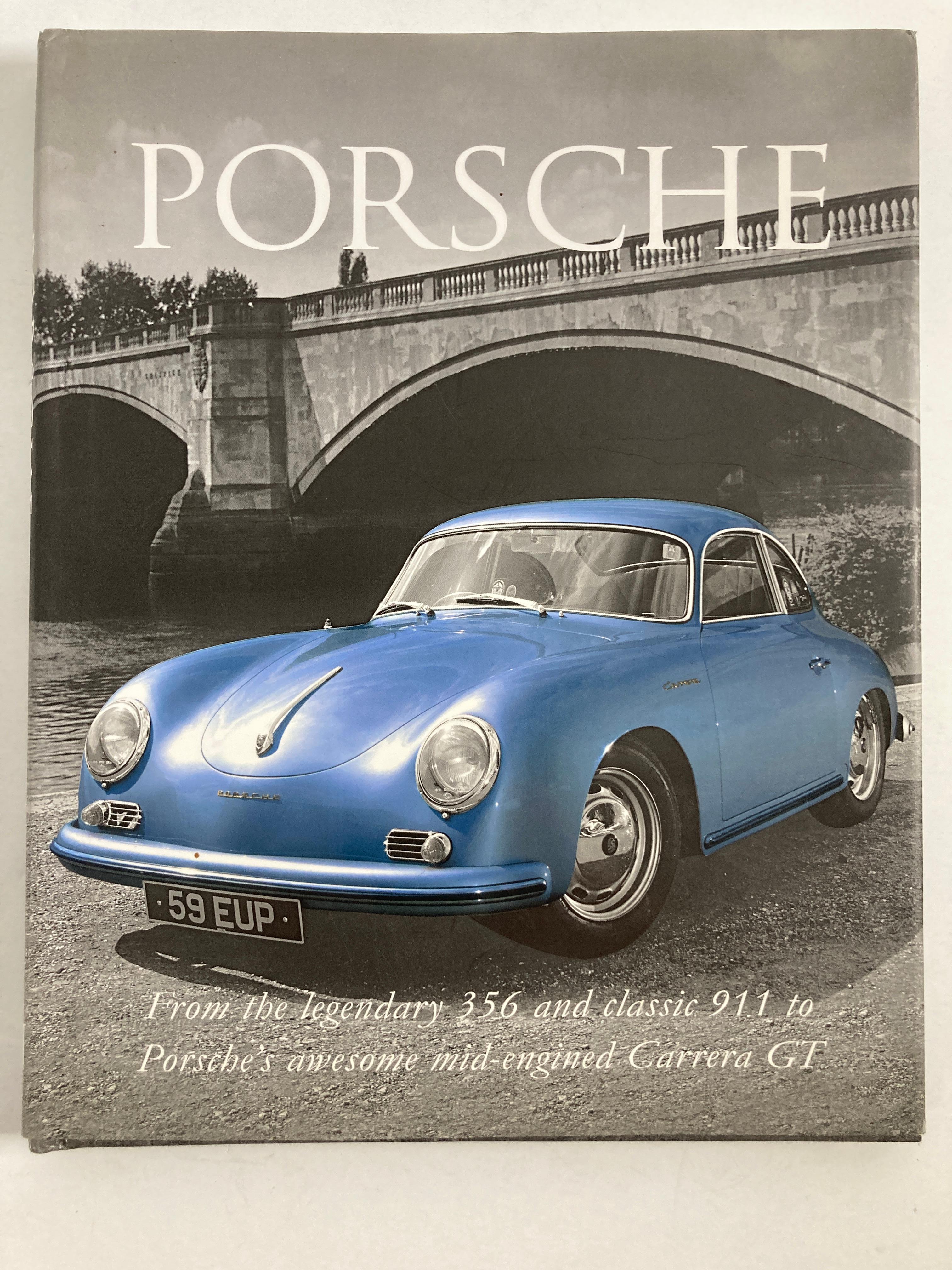 Porsche from the legendary 356 and classic 911 to Carrera GT book.
For Porsche lovers, this beautifully illustrated book depicts dozens of classic Porches from every era in full color, from the 356 of the 1950s to the latest Boxster and