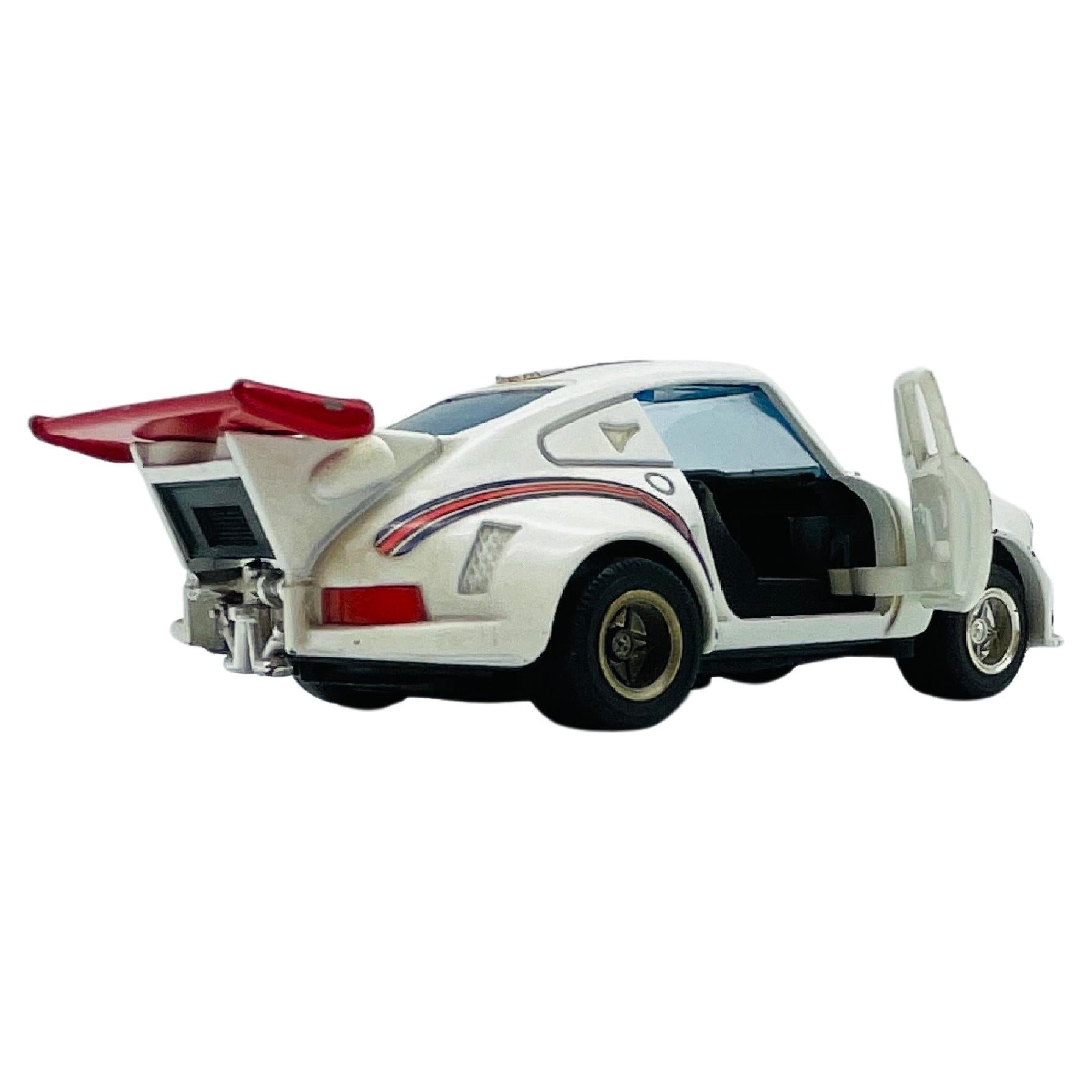 Porsche Turbo Club model car shinsei mini power 1:37 sculpture. rarity For Sale 3