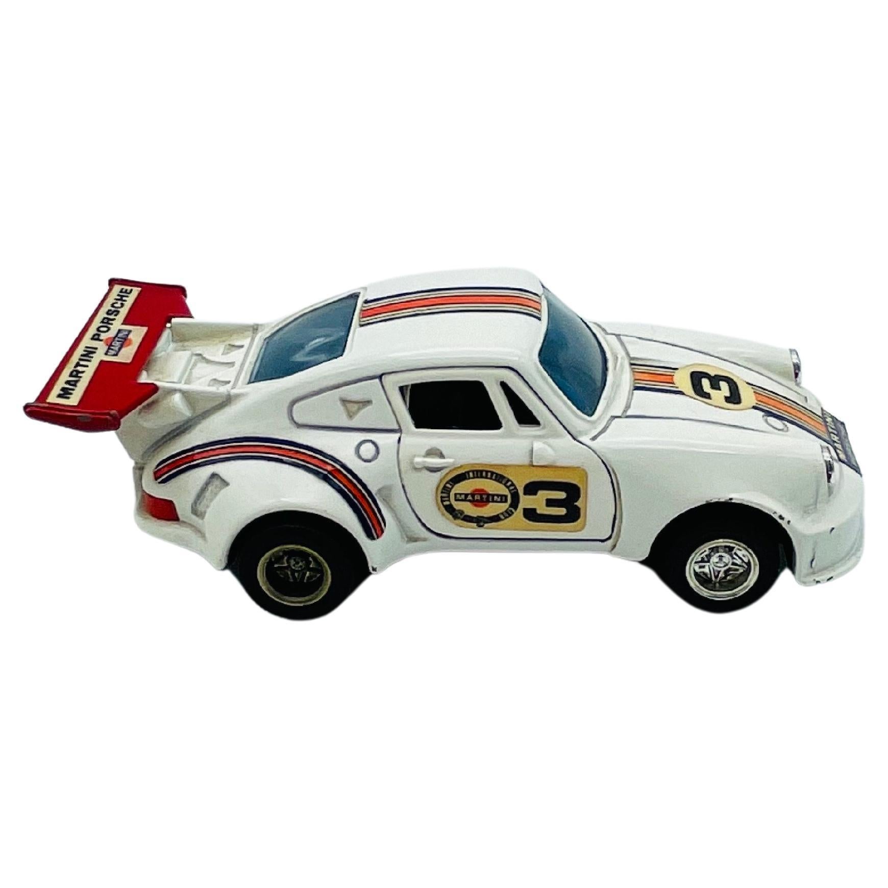 Porsche Turbo Club model car shinsei mini power 1:37 sculpture. rarity For Sale 5