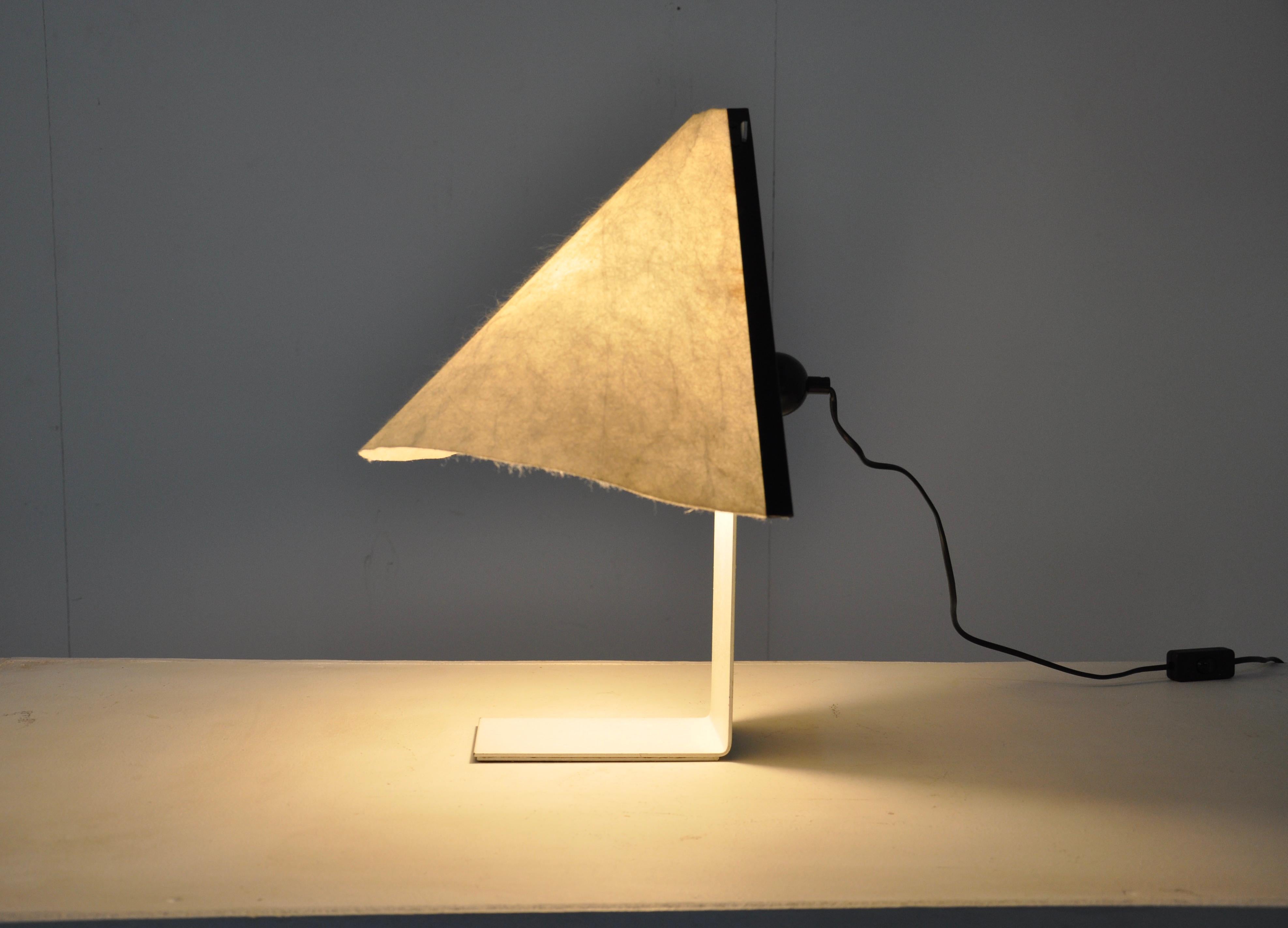 Paper Porsenna Lamp by Vico Magistretti for Artemide, 1970s