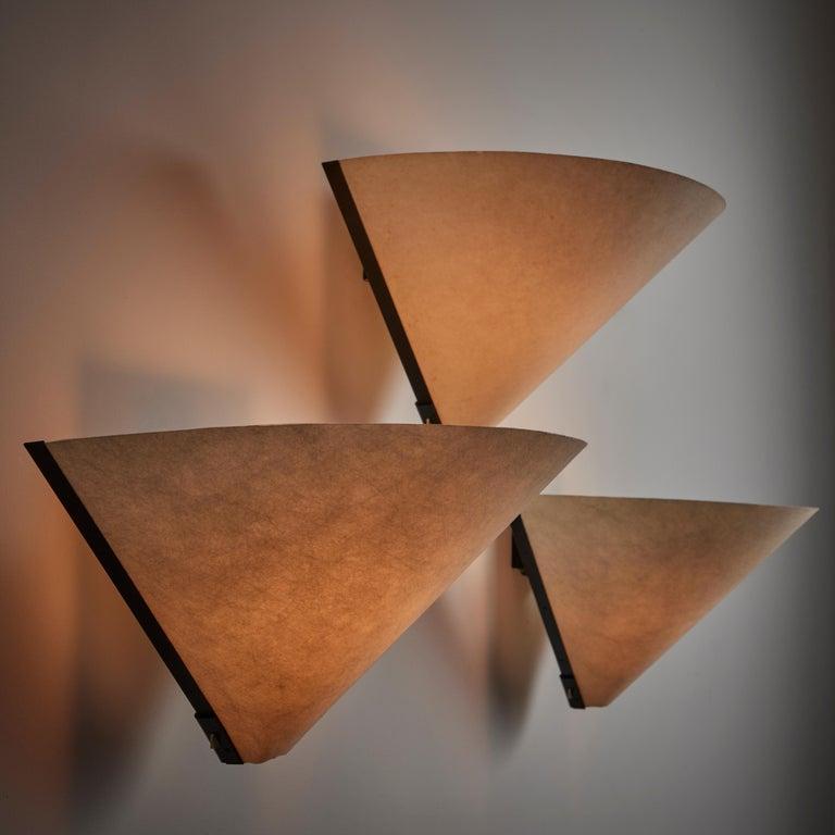 Mid-Century Modern Porsenna Wall Sconces by Vico Magistretti for Artemide 