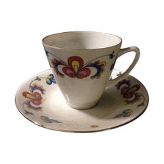 Tazza in porcellana Porsgrund Norway Nice
