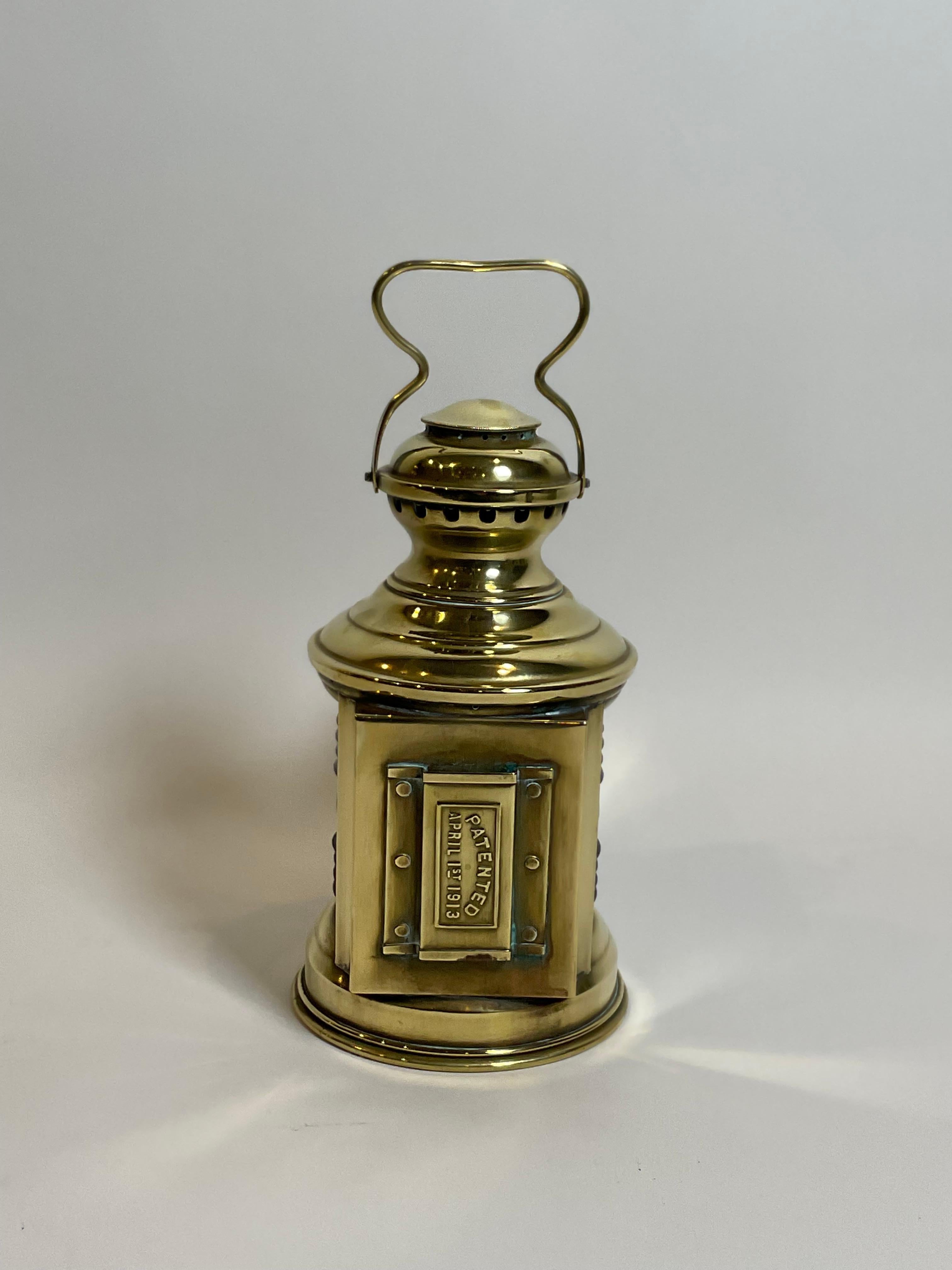 Early 20th Century Port and Starboard Boat Lantern For Sale