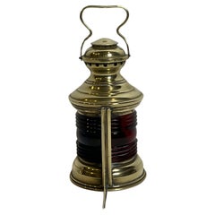 Vintage Port and Starboard Boat Lantern