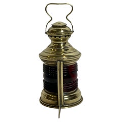 Vintage Port and Starboard Boat Lantern