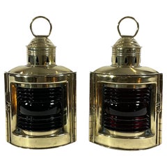 Port and Starboard Boat Lanterns